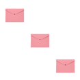 thumbnail image 1 of Justharion Felt Folder Organizer Stay Organized With Ease And Style Durable Felt File Document Bag Clutter-free pink 3Set, 1 of 6