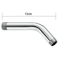 thumbnail image 1 of KDJ Stainless Steel Shower Head Extension Arm 15-35cm Adjustable Length G1/2\" Connection Polished Plating Finish for Enhanced Showering Experience, 1 of 10