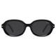 thumbnail image 2 of Gafas de Sol Retro Ovaladas Polarizadas SOJOS SJ2603 Negro/Gris, 2 of 5