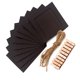 thumbnail image 4 of Bearachild 10 Uds papel foto DIY pared cadena Clip foto colgante álbum marco fiesta decoraciones Decoración del hogar Negro, 4 of 6