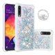 thumbnail image 1 of Funda para Samsung Galaxy A30/A50/A50S con Brillo Líquido Flotante, Purpurina, Parachoques y Anillo Giratorio Soporte, 1 of 5