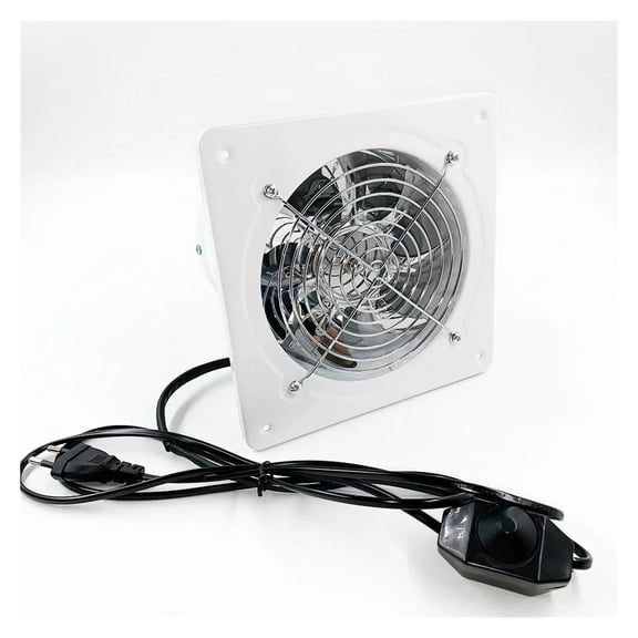 6 Inch Duct Exhaust Pipe Fan For Bathroom Toilet Air Ventilation Speed Adjustable
