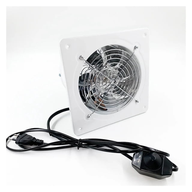 6 Inch Duct Exhaust Pipe Fan For Bathroom Toilet Air Ventilation Speed Adjustable ,Durability and Easy Installation