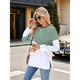 thumbnail image 5 of Sudadera Tipo Túnica A Rayas con Bloques de Color para Mujer, de Larga y Cuello Redondo, Holgada y Verde y S, 5 of 9