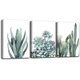 thumbnail image 1 of Canvas Wall Art for Living Room Bathroom Wall Decor for Bedroom Kitchen Artwork Canvas Prints Green Plant, 1 of 4