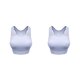 thumbnail image 2 of Wosthever Chaleco de malla Sujetador deportivo sin costuras Fitness Yoga Sujetador Ropa interior Camiseta Hombro Señora Cómodo Moda Púrpura 2piezas, 2 of 6