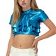 thumbnail image 5 of Disfraces de Niños Niños Primavera Y Verano Festival de Color Sólido Carnaval Fiesta Performance Cuello Redondo Camiseta Top para Niños Disfraz de Niño Pequeño, 5 of 7