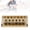 Gold, variant on YAHHU 6 String Electric Guitar Bridge Kit Brass Through Body Non Tremolo Replacement Parts with Wrench for St, High-Quality Zinc Alloy Construction, Chrome Finish, 52.5mm / 2.06 in
