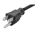 thumbnail image 4 of Monoprice Right Angle Power Cord - 3 Feet - Black | NEMA 5-15P to Right Angle IEC 60320 C13, 14AWG, 15A/1875W, SJT, 125V, 4 of 6