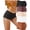 5Pack A, variant on Finetoo Seamless Boy Shorts Underwear for Women No Show Boxer Shorts Panties for Ladies 5 Packs M