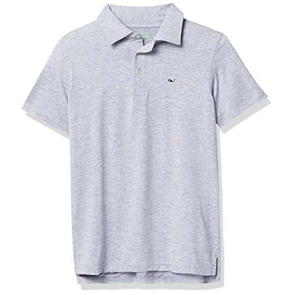 vineyard vines Polo à Manches Courtes pour Garçons St. Jean Sankaty, Rayé Hammerhead, 2