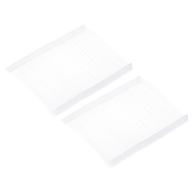 Uxcell Standard Tagging Fastener 77x7.9mm Price Tag 75mm 2500pcs Clear