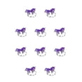 thumbnail image 2 of Guardurnaity Anillos de humor Termocrómico Ajustable Fácil de combinar Durable Temperatura cambiable Joyería Diseño único Pequeño dinosaurio Poni / Unicornio 10piezas, 2 of 6