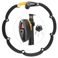 thumbnail image 1 of BIKERSAY Portable Folding Bike Lock by BIKERSAY - Keyed Security with Reflective Mounting Bracket for Bicycles, Motorcycles, and E-Bikes - BK012B Model, Strong Alloy Steel for Enhanced Theft, 1 of 6