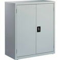 thumbnail image 4 of Lorell, LLR41303, Fortress Series Storage Cabinets, 1 Each, Light Gray, 4 of 7