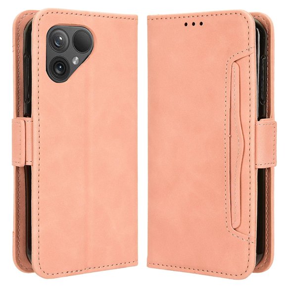 For Fairphone 5 Case Anti-scratch Folio Flip Pu Leather Phone Wallet Cover