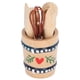 thumbnail image 2 of Mini utensilios de cocina de simulación, utensilio de cocina de barril en miniatura, accesorios para casa de muñecas, modelo de utensilios de cocina para casa de muñecas, construcción robusta, 2 of 8