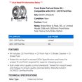 thumbnail image 2 of Front Brake Pad and Rotor Kit - Compatible with 2013 - 2019 Ford Flex 2014 2015 2016 2017 2018, 2 of 2