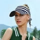 thumbnail image 5 of Balery Navy Blue And White Stripes Gorra deportiva con visera ajustable para mujer y hombre (talla única), 5 of 7