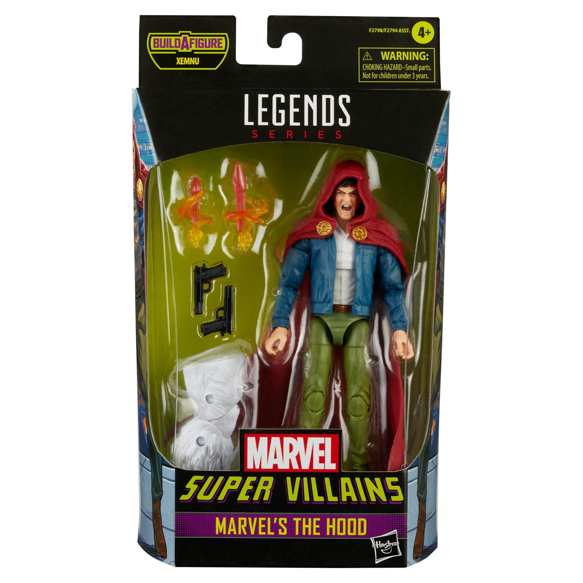 Marvel Legends Super Villians The Hood Kids Toy Action Figure for Boys and Girls Ages 4 5 6 7 8 and Up (6")