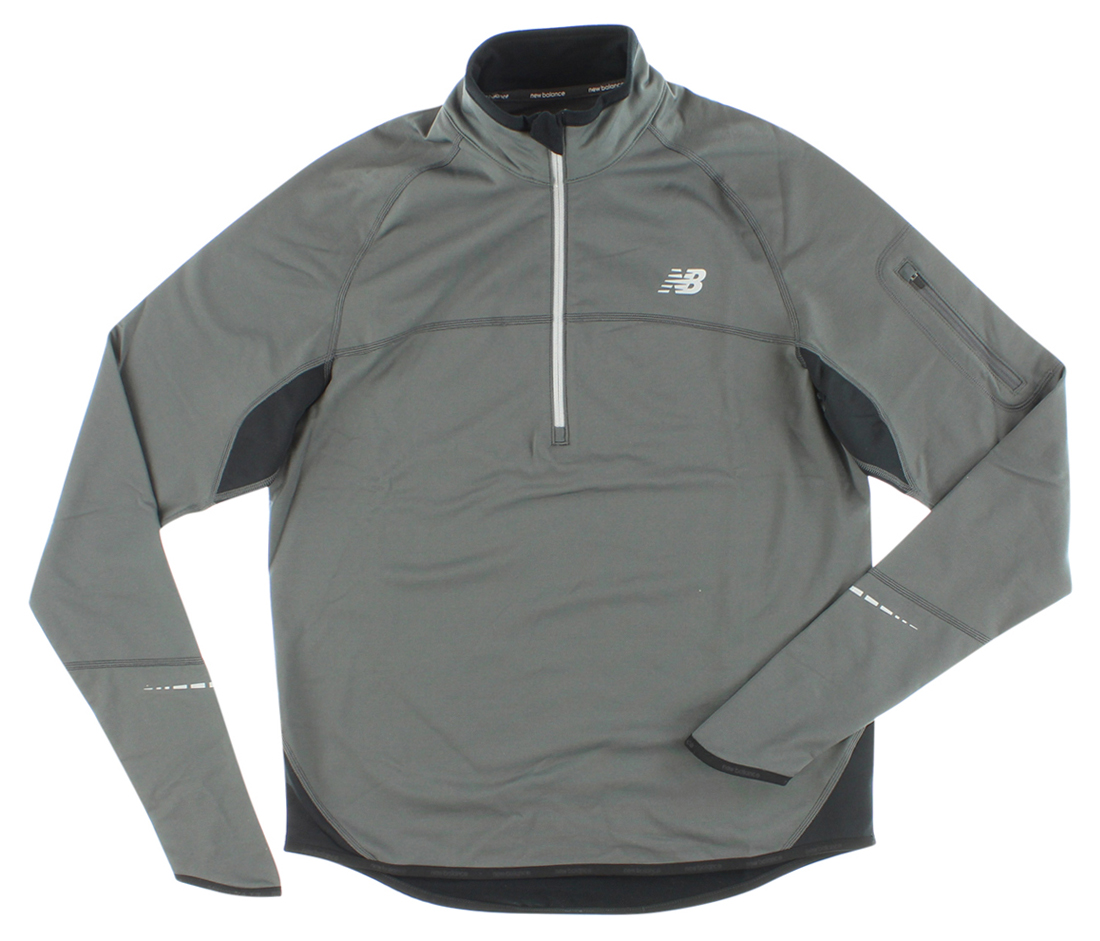 new balance half zip top mens