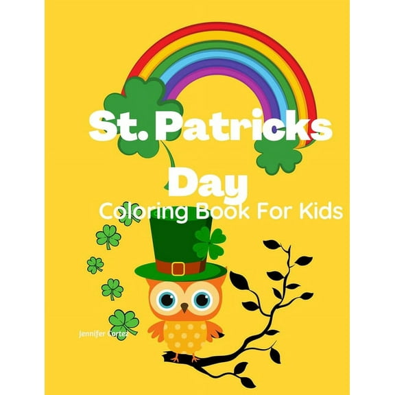St. Patrick's Day Coloring Book: For Toddlers and Preschool, (Paperback)