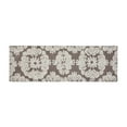 thumbnail image 4 of Better Trends 20" x 60" Bathroom Runner Mat, 100% Cotton Non-Slip Bath Rug, Water Absorbent, Machine Washable for Bathroom and Shower Use, (Beige) Medallion Collection, 4 of 6