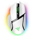 thumbnail image 1 of Razer Basilisk V3 Pro Customizable Wireless Gaming Mouse: Fast Optical Switches Gen-3 - HyperScroll Tilt Wheel - Chroma RGB - 11 Programmable Buttons - Focus Pro 30K Optical Sensor - White, 1 of 7