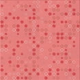 thumbnail image 1 of Ahgly Company Machine Washable Indoor Square Transitional Fire Engine Red Area Rugs, 8' Square, 1 of 7
