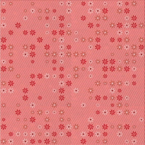 Ahgly Company Machine Washable Indoor Square Transitional Fire Engine Red Area Rugs, 8' Square