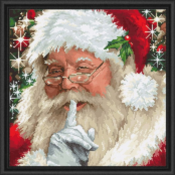 Luca-S Santa Counted Cross-Stitch Kit