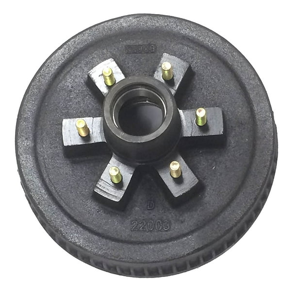 One New 12" X 2" Trailer Brake Drum 6 on 5.5" B.C. for 52006000 Lbs