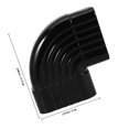 thumbnail image 2 of HEALEEP Downspout Rainwater Diverter Aluminum Alloy Modern Design Drainage 1Pack, 2 of 8
