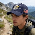 thumbnail image 5 of WKSCLPAI US 250th Anniversary Baseball Cap, Bald Eagle Flag Pattern Printed Patriotic 1776-2026 Adjustable Unisex Hat for 4th of July & USA 250 Year Celebrations, Navy, 5 of 8