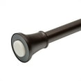 thumbnail image 5 of Utopia Alley Adjustable 72-In Shower Curtain Tension Rod - Rust-Proof Aluminum with Rubber End Cap, No Drill Installation - Extendable & Retractable, Wall-to-Wall - Easy to Hang, Oil Rubbed Bronze, 5 of 10