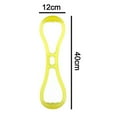 thumbnail image 2 of Yoga Band, Silical Gel Portable Resistance Exercise Band For Body Stretching Yoga Pilates Muscle Strength, 2 of 5