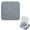 Light Ashy, variant on Water Absorbing Diatomite Mat, Drying Neat Diatomite Stone Sink Tray, Instant Dry Sink Coasters, Kitchen Sponge Hand Soap Holder & Toothbrush Holder for Bathroom Counter (Gray)