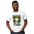 thumbnail image 3 of Retro Comic Stay Humble Hustle Hard Men's Graphic T Shirt Tees Brisco Brands S, 3 of 5