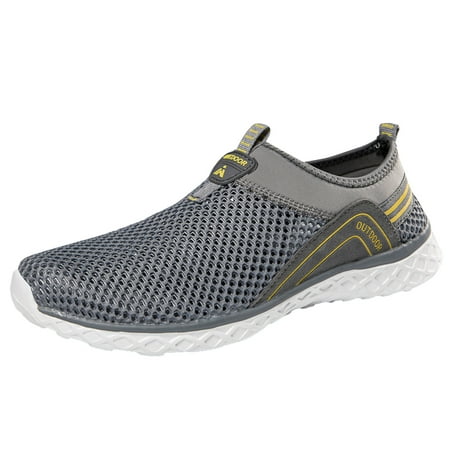 

Men Sports Shoes Fashion Summer New Pattern Mesh Breathable Comfortable Quick Dry Non Slip Lightweight Wading Shoes