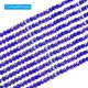 thumbnail image 3 of Uxcell 8 mm Briolette Rondelle Glass Beads, Small Round Faceted Crystal Bead, Dark Blue 10Pack, 3 of 5