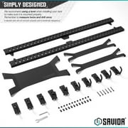 Savior Horizontal Wall Rack With 10 Hooks