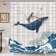 thumbnail image 2 of Cortina de ducha-1#-tela base 90g (180cm*180cm) Ormromra WMZL-1005, 2 of 5