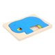 thumbnail image 1 of 1 unid divertido 3D Elefante Juega Juguete Early Learning Puzzles Safe Puzzle de madera Juguete, 1 of 4