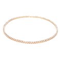 thumbnail image 2 of Tennis Chain, Zirconia Choker Rhinestone Necklace Zirconia Chain Alloy  For Anniversary, 2 of 8