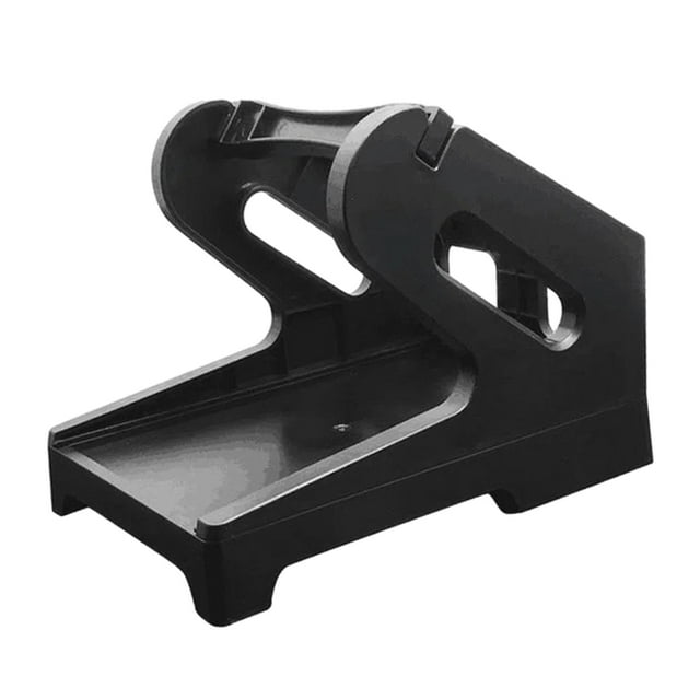 Portaetiquetas Portaetiquetas térmico/Accesorio para impresora de escritorio/Soporte para etiquetas de envío Cesta de etiquetas para rollos y Negro Hugo Portaetiquetas
