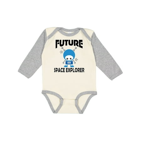 

Inktastic Future Space Explorer Gift Baby Boy Long Sleeve Bodysuit