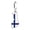 Finland, variant on Argentina Map Flag Dangle Charm, 925 Sterling Silver South America Regional Decorative Bead Pendant for Women Bracelets & Necklaces