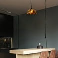 thumbnail image 7 of Kiven Plug in Pendant Light,Classic Hanging Light with Glass Lampshade and Decorated Chain,Dimmable, E26 Socket(Bulb Not Included), 7 of 7
