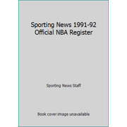 Sporting News 1991-92 Official NBA Register, Used [Paperback]
