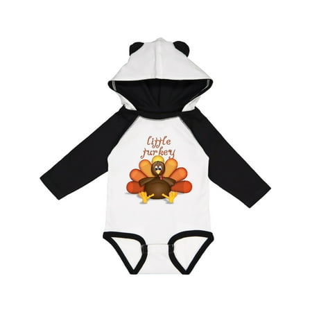 

Inktastic Little Turkey Gift Baby Boy or Baby Girl Long Sleeve Bodysuit